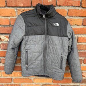North Face Boy's Reversible Mount Chimborazo Jacket NF0A4TJ4 Size LG 14/16